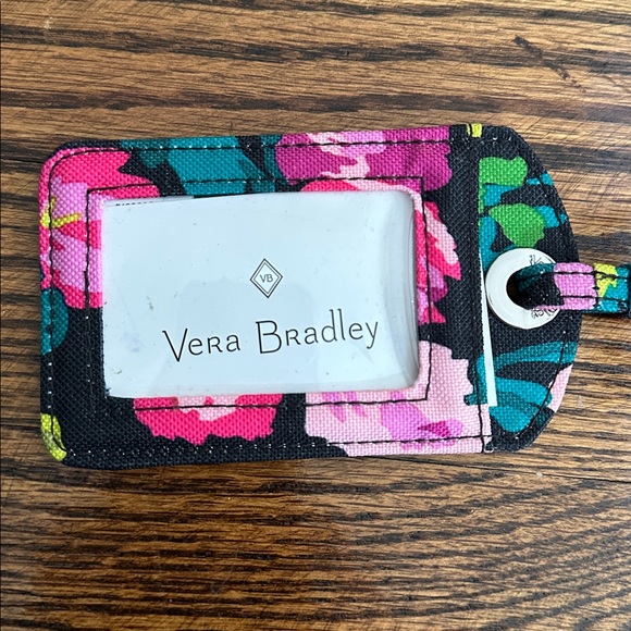 Vera Bradley Vibrant Floral ID Tag - Picture 3 of 3